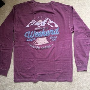 Comfort colors medium long sleeve